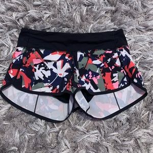 ✨SOLD✨ lululemon speed up shorts